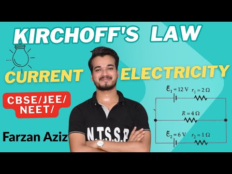 Kirchhoff’s Law and Combination of Resistors Most IMP PYQs  |JEE NEET CBSE Farzan Sir #cbse#boards 