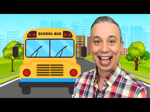 Wheels on the Bus | Mr. Evan V's Rockin' Kids Song | Sing, Dance, & Learn!