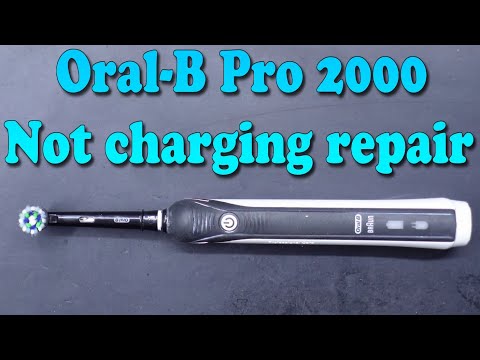 Oral-B Pro 2000 not charging repair