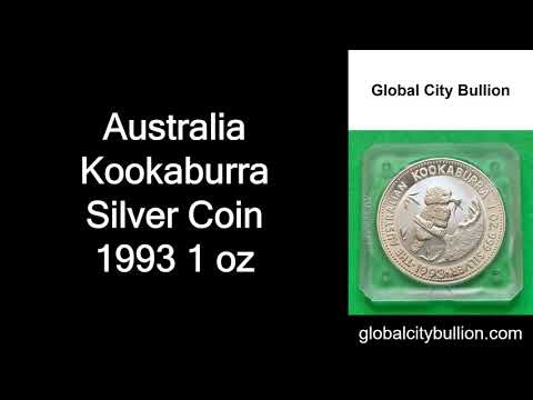 Australia Kookaburra Silver Coin 1993 1 oz