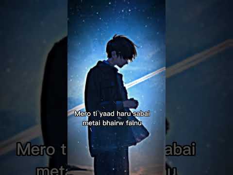 Aakha ma aaxa aasu matra timlai samjhiyera lyrics song video-BIMAL LYRICS