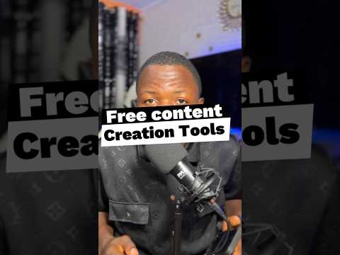 content creation tools for beginners | Free tools for content creation, #shorts #contentcreation #AI