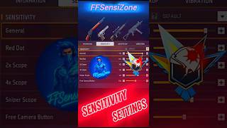 Best Free Fire Sensitivity Settings for Redmi 13 5G 🔥 | #FFSensiZone