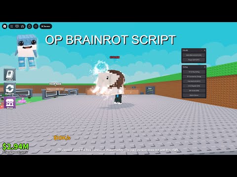 Steal a Brainrot Script | INSTANT STEAL, Auto Buy, Noclip, Spawn Brainrot, NO KEY ROBLOX GUI 🦈🔥