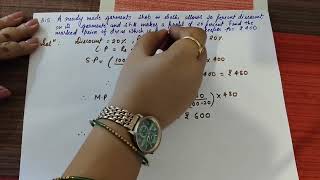 ICSE CLASS 8 MATHS DISCOUNT PART 2 ( SELINA CONCISE) 