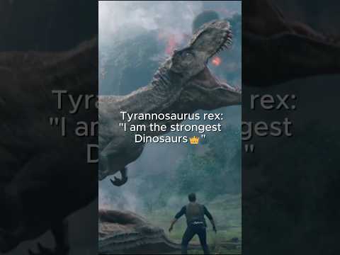 The strongest dinosaur #shorts #dinosaur #tyrannosaurus #giganotosaurus #jurrasicworld #history