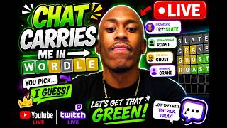 😭 You Pick the Words… I Take the Blame 😂 | Wordle LIVE😭