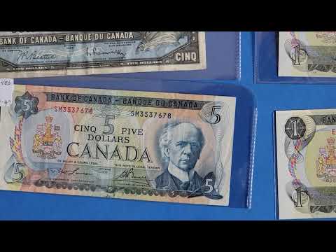 Old Canadian Banknotes