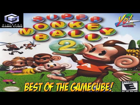 Best of GameCube! Super Monkey Ball 2! Monkey Target and Monkey Fight! - YoVideogames