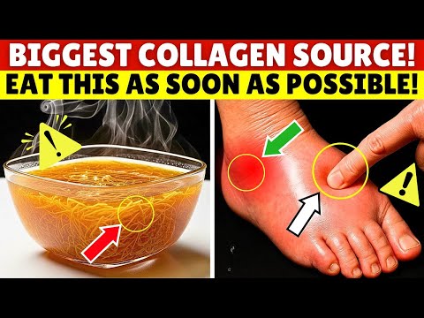 GOODBYE Swelling! 5 Collagen-Rich Foods You MUST Eat for Your LEGS and JOINTS |Senior Vitality Tips