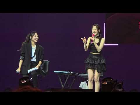 BLACKPINK Jisoo Part 4 Play Charades w/ Blinks Live Lights Love Action Fanmeet Manila 250314 김지수 팬미팅