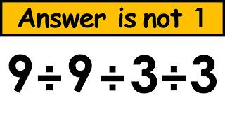 Watch How Many People Get This Wrong