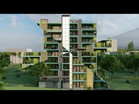 3D Exterior Animation for Multistory Buildings