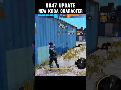 OB47 UPDATE 😈😈 NEW KODA CHARACTER 😈😈 #freefire #ob47update #garenafreefire #freefiremax #gaming