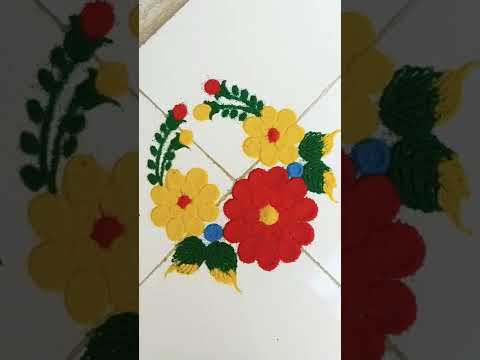Gorgeous Rangoli #shorts #trending #like #viral #rangoli #viralshorts #trendinhshorts #video #vlog