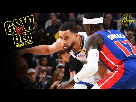 Golden State Warriors Full Team Highlights vs Pistons | March 8, 2025 | FreeDawkins