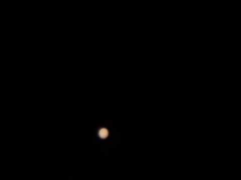 jupiter through 130/700 eq2 mount telescope and 10 mm eye pc with mobile camera shorte