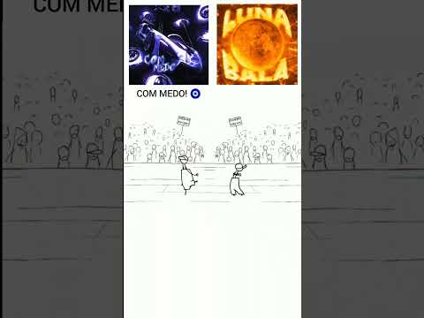 LUNA BALA🧡 vs COM MEDO!🧿 |Comment your opinion bro_🎧🔥#phonk#edit#funk