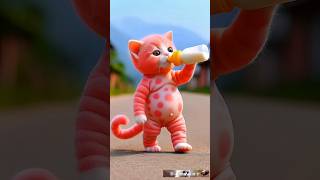 Dudi dudi dum dum 🥰 Orange Dot beautiful Cat 🍼🧡🍊10 #cat #cute#love #dudidudidam #shortsfeed #shorts