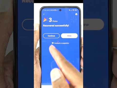#restoredeletedphotos | How to recover deleted photos and videos Tamil