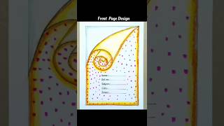 Front Page Design #shorts #youtubeshorts #shortsfeed #trending