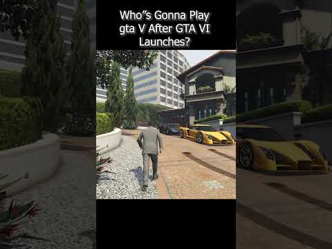 who's gonna be play gta v after GTA vi launch?   #gta #gtav #gtavi #shorts #fyp