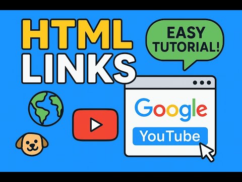 HTML Links in 5 Minutes | Learn a Tag Easily