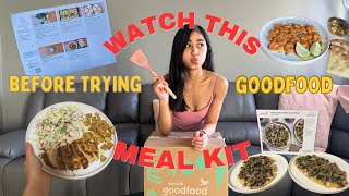 GOODFOOD Meal Kit Review: Unboxing, Cooking & Taste Test