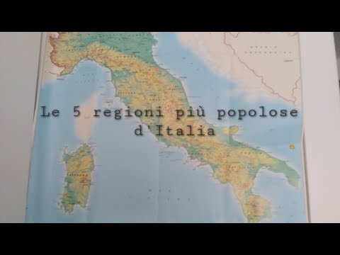 Le 5 regioni più popolose d'Italia🇮🇹🇮🇹 I Pera.52