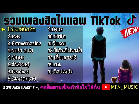 รวมเพลงฮิตในTikTokล่าสุด รวมเพลงฮิตในแอพติ๊กต๊อกล่าสุด รวมเพลงเศร้าๆ เพลงสบายๆ สไตล์ MKN_Music