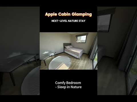 🏠Apple Cabin Glamping｜Next-Level Nature Stay🏠#BlocNEST#prefabhouse #containerhome #tinyhouse