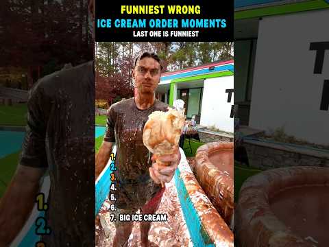 Ranking funniest wrong ice cream orders Part 2 #ranking