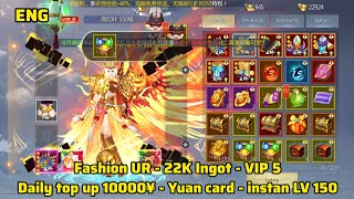 Immortal demon hunter MMO Private Server - Daily top up 10000¥ - Fashion UR ( X7Game )