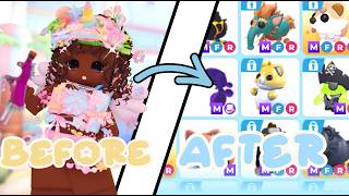 USING an OP method to upgrade my MEGA COLLECTION!!  ( GOT SOME INSANE MEGAS)!!