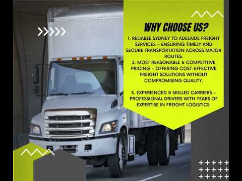 Why Choose the Best Sydney to Adelaide Freight Companies for Your Shipping Needs?