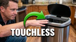 BEST SELLER!! | 13 Gallon Trash Can with Lid | Automatic Touchless Garbage Can