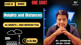 Some Applications Of Trigonometry | Maths Chapter 9 Class 10 | Height And Distance Class 10 | CBSE