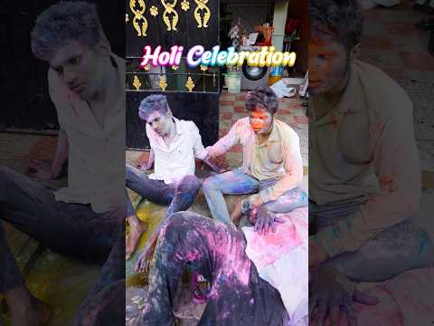 Boys Vs Girls🌈 (Holi celebration 🤣💯) #harishhatricks #comedy #youtubeshorts