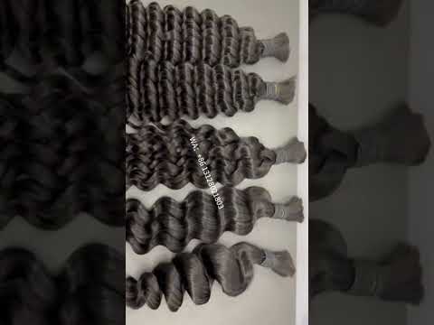bulk hair extension for the braiding hair #hairvendor #bohobraids #rawhairextensions  #bulkhair