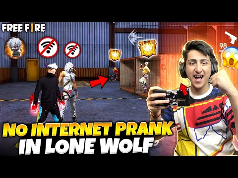 No Internet Prank 😂 In Lone Wolf | Free Fire 🔥 Funny Gameplay | PRIME FF Part-8 