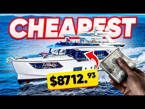 The Cheapest Yachts YOU Can Afford