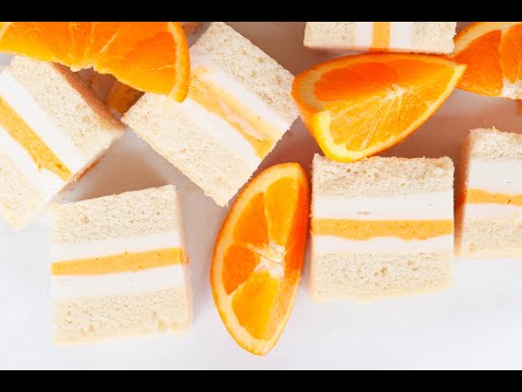 Orange Creamsicle Gelato Sandwich