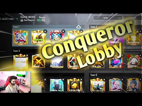 Lolzzz Conqueror Lobby BGMI Full Gameplay BGMI