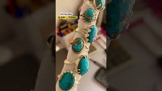 Irani Feroza Rings 💍 Adjustable #iraniferoza #turquoise