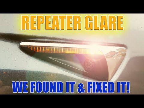 Repeater glare and how to fix it (if you dare!)
