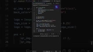 Build a QR Code Generator with Python #pythonshorts #learnpython #shorts #short #python #coding