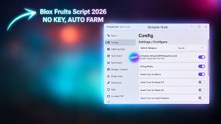 BLOX FRUITS NO KEY SCRIPT 🔥 AUTO FARM, FAST ATTACK, MAGNET, RAIDS & SEA EVENTS