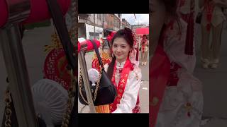 beauty潮汕美女，有明星脸的潮汕镖旗美少女#teochew #潮汕 #美女#潮汕女孩#潮汕营标旗