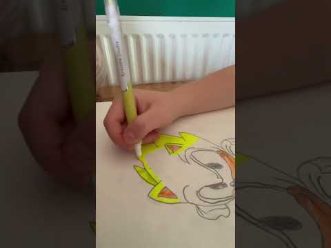 Drawing a supersonic picture in fast speed #supersonic #supersonicracing #sonicdrawing #drawing