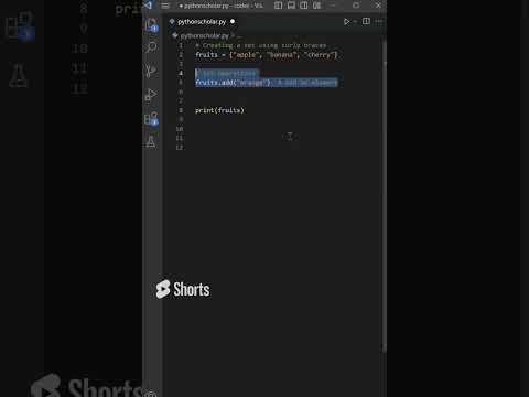 Python SETS are BIG Time Savers #python #coding #programming
